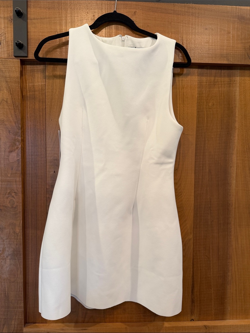 Princess Polly White Sleeveless Mini Sheath Dress